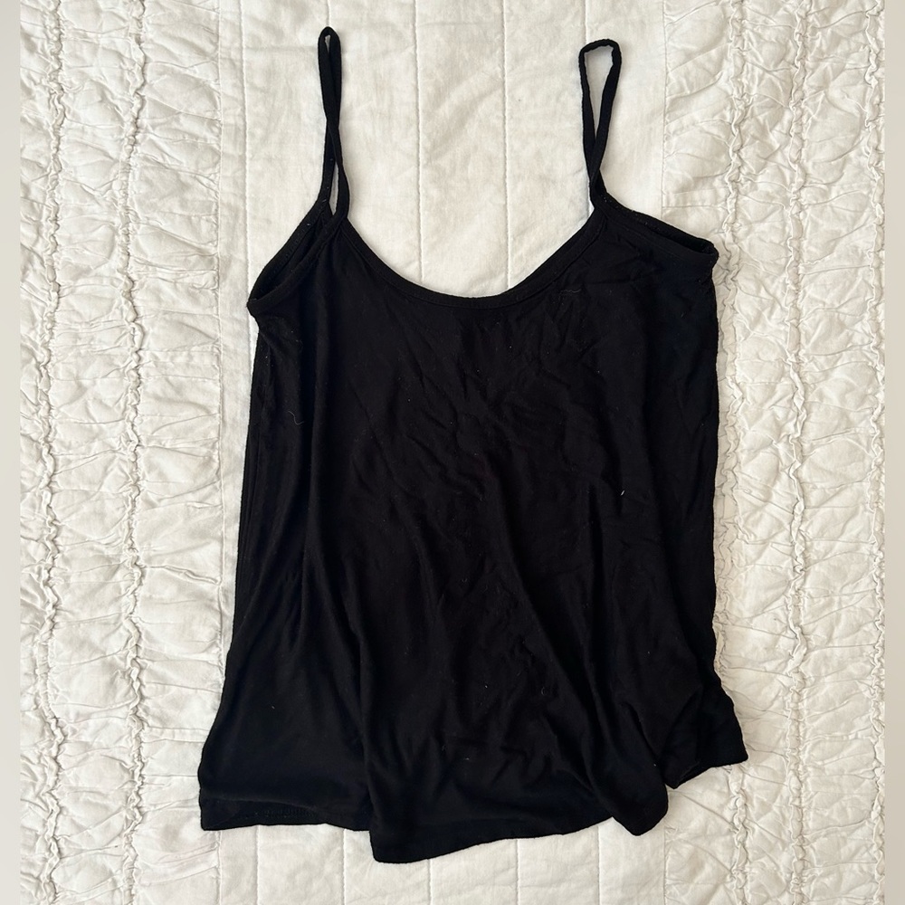 Boohoo black tank top